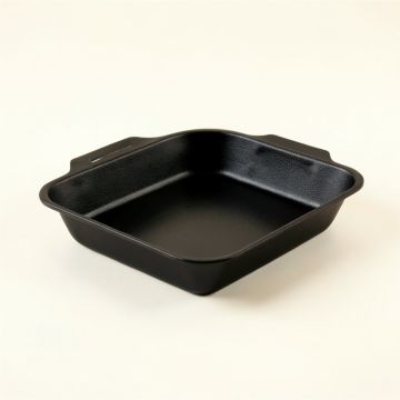 Hazel Bridge Serving Tray - Black (synthetic illustration; no displayed measurements)