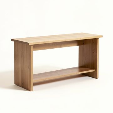 Regan 35.8 '' Solid Wood Console Table (synthetic illustration; no displayed measurements)