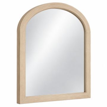 Birch Brook Framed Wall Mirror - Beige