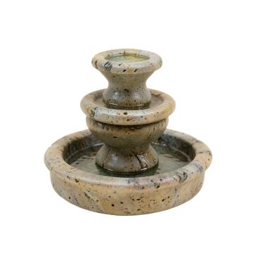 Eternity Resin Stacked Stone Tabletop Fountain (synthetic illustration; no displayed measurements)