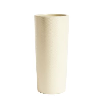 Vale Crest Empty Decorative Vase - Ivory