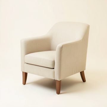 Jaylynn Cotton Upholstered Arm Chair (synthetic illustration; no displayed measurements)