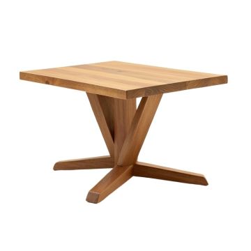 Billingsley Solid Wood Cross Legs Coffee Table
