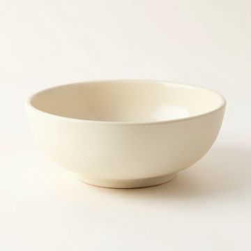 Flint Bluff Dining Bowl - Ivory (synthetic illustration; no displayed measurements)