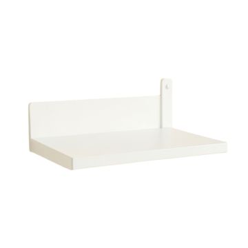 Hazel Bend Wall-Mounted Shelf - White