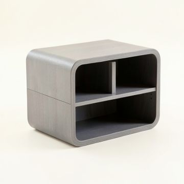 Cliff Bridge Low Toy Storage Unit - Gray (synthetic illustration; no displayed measurements)