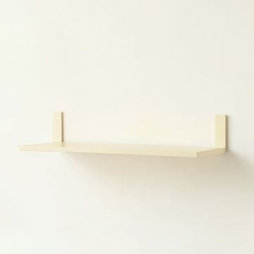 Cove Crest Wall-Mounted Shelf - Ivory (synthetic illustration; no displayed measurements)