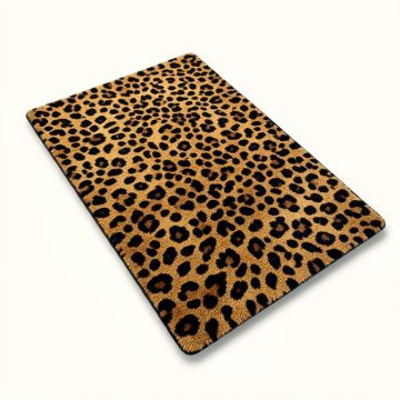 Soho Animal Print Tufted Brown/Black Area Rug (synthetic illustration; no displayed measurements)