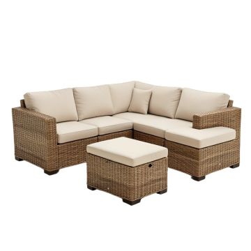 Winebarger Patio Sectional With Cushions