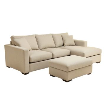 Wetherby 52 '' Wide Reversible Modular Sofa & Chaise With Ottoman