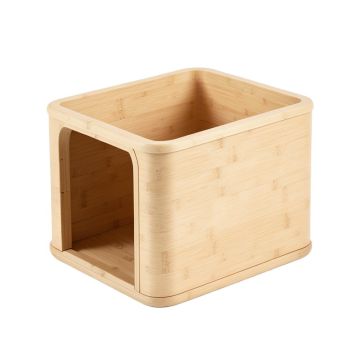 Bay Bluff Empty Furniture-Style Litter Enclosure - Beige