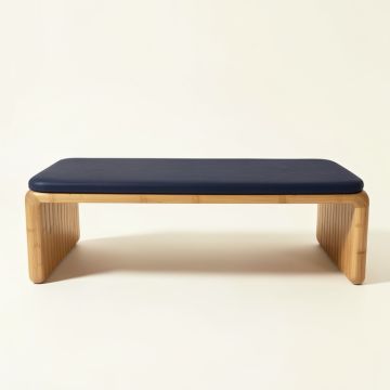 Wren Brook Indoor Bench - Navy (synthetic illustration; no displayed measurements)