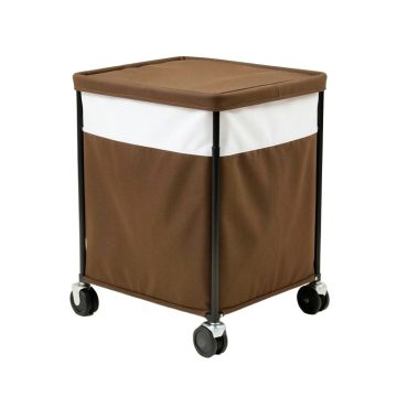 Collapsible Laundry / Clothing Hamper With Wheels