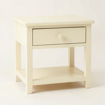 Oak Branch Nightstand - Cream (synthetic illustration; no displayed measurements)