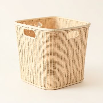 Holly Arc Laundry Hamper - Ivory (synthetic illustration; no displayed measurements)