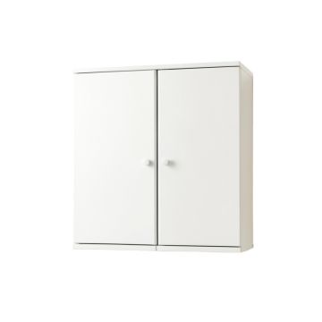 Stone Bluff Wall-Mounted Laundry Cabinet - White