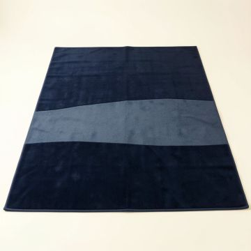 Willow Bluff Rectangular Area Rug - Navy (synthetic illustration; no displayed measurements)