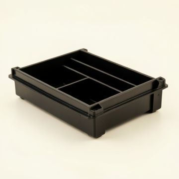 Willow Branch Empty Pantry Drawer Organizer Insert - Black (synthetic illustration; no displayed measurements)