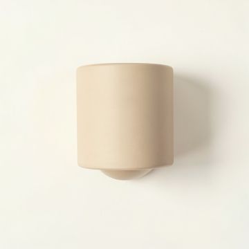 Shore Brook Wall Sconce Mounted On A Plain Wall - Beige (synthetic illustration; no displayed measurements)