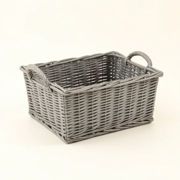 Olive Branch Empty Storage Basket - Gray (synthetic illustration; no displayed measurements)