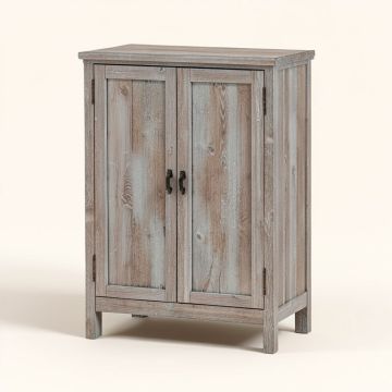 West Bridgewater Distressed 2 Door Accent Cabinet (synthetic illustration; no displayed measurements)