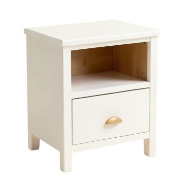 Aspen Dale Nightstand - White