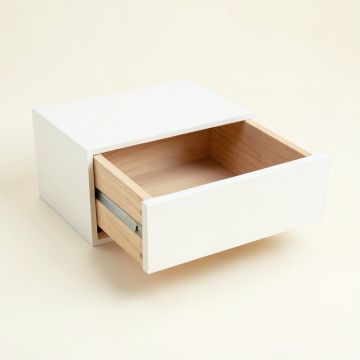 Hazel Branch Under-Desk Drawer Unit - White (synthetic illustration; no displayed measurements)