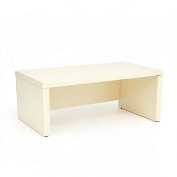 Meadow Crest Desktop Monitor Riser - Cream (synthetic illustration; no displayed measurements)