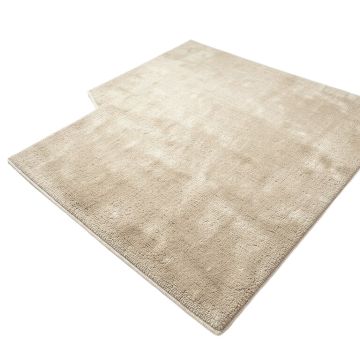 Valladres Flat Pile Beige Area Rug (synthetic illustration; no displayed measurements)
