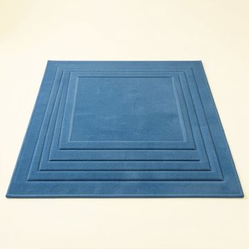 Heath Crest Rectangular Outdoor Rug - Blue (synthetic illustration; no displayed measurements)