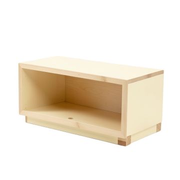 Glen Branch Shoe Storage Bench - Cream