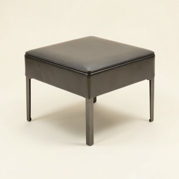 Reese 15.5 '' Velvet Square Standard Ottoman (synthetic illustration; no displayed measurements)