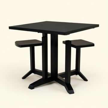 Della 3 Piece Bistro Pub Table Set (synthetic illustration; no displayed measurements)