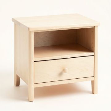 Harbor Falls Nightstand - Ivory (synthetic illustration; no displayed measurements)