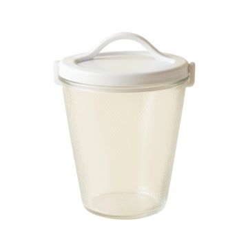 Lake Bend Storage Canister With Lid - White