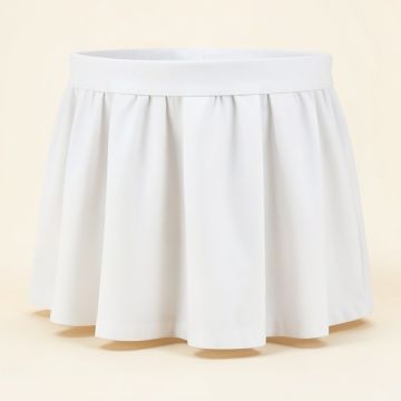 Bengal Pom Pom Trim 15 '' Bed Skirt (synthetic illustration; no displayed measurements)