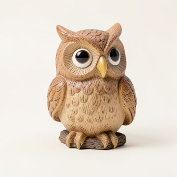 Mom And Baby Rustic Owls Solar Powered Led Outdoor Garden Light (synthetic illustration; no displayed measurements)