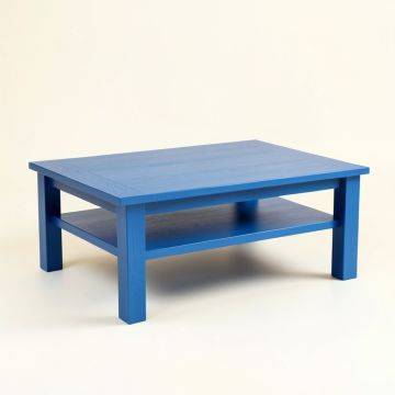 Dune Crest Coffee Table - Blue (synthetic illustration; no displayed measurements)