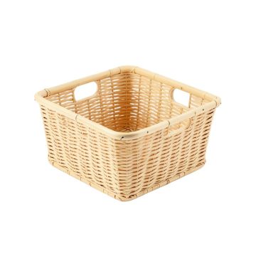 Linden Bend Empty Storage Basket - Ivory