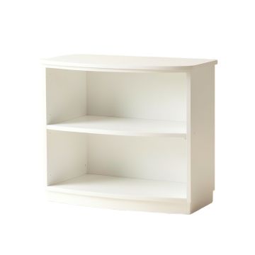 Cove Arc Low Bookcase - White