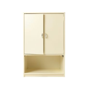 Elm Branch Wall-Mounted Laundry Cabinet - Ivory