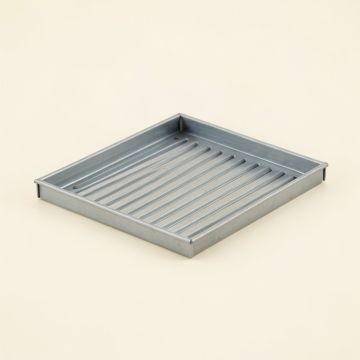 Harbor Crest Empty Under-Desk Cable Tray - Gray (synthetic illustration; no displayed measurements)