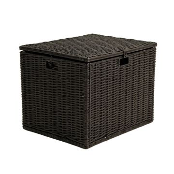 47 Gallon Rattan Deck Box