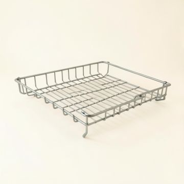 Heath Dell Empty Under-Desk Cable Tray - Gray (synthetic illustration; no displayed measurements)
