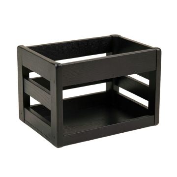 Glen Edge Empty Furniture-Style Pet Crate - Black (synthetic illustration; no displayed measurements)