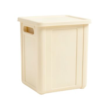 Glen Crest Closed Outdoor Storage Box - Ivory