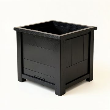 Oak Brook Closed Garden Compost Bin - Black (synthetic illustration; no displayed measurements)