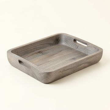 Juniper Crest Serving Tray - Gray (synthetic illustration; no displayed measurements)