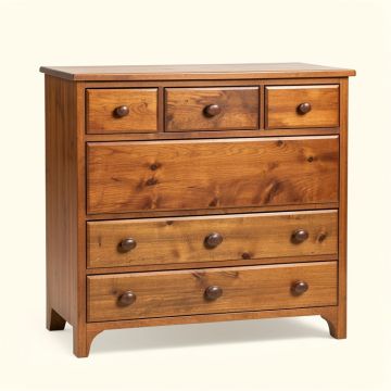 Cedar Drive 7 Drawer Dresser (synthetic illustration; no displayed measurements)
