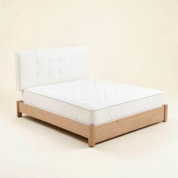 Kalaria Tufted Low Profile Sleigh Bed (synthetic illustration; no displayed measurements)